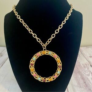 Sarah Coventry "Piccadilly Circle" Necklace (1974)